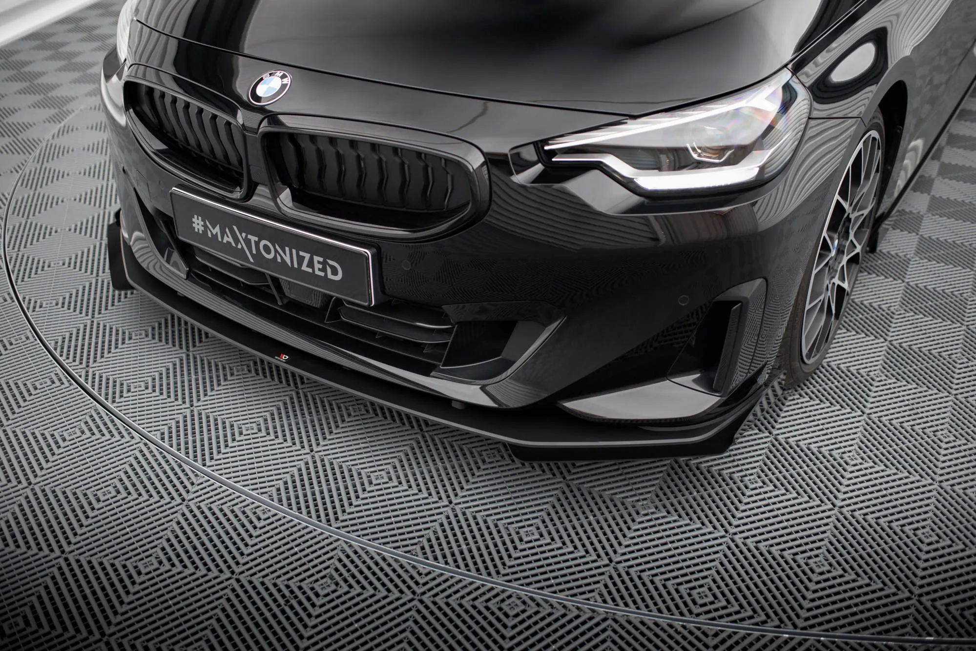 Frontsplitter-flopper BMW 2 Coupe (G42) 2021 - > | Glossy Black Edition