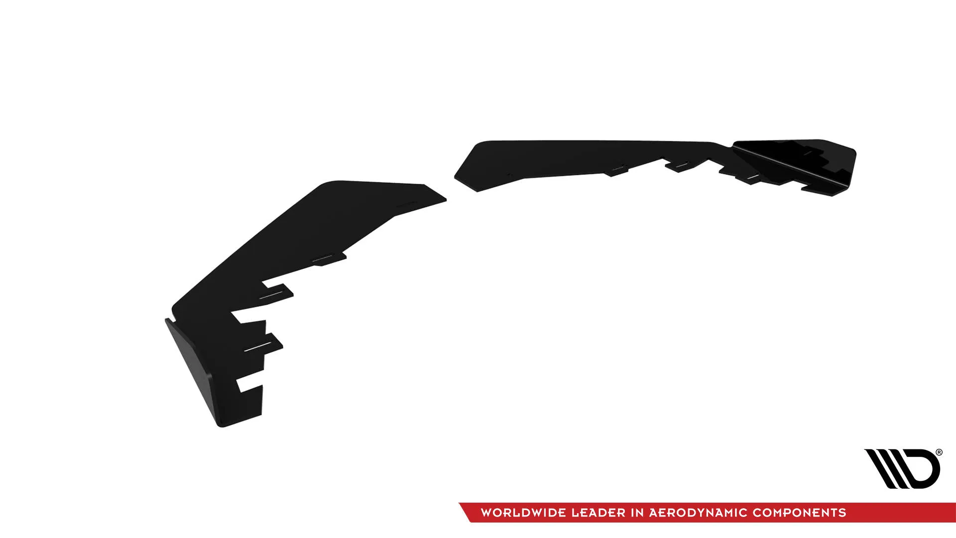 Frontsplitter-flopper BMW 2 Coupe (G42) 2021 - > | Glossy Black Edition – bilde 4