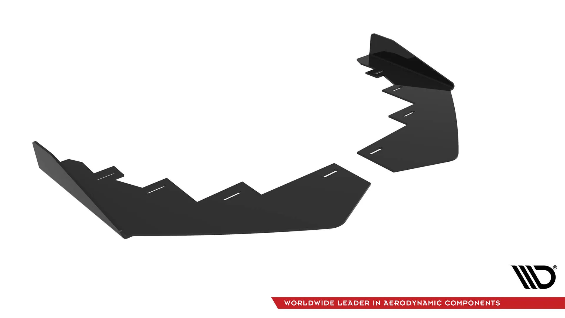 Frontsplitter-flopper BMW 2 Coupe (G42) M-Pack 2021 -> | Glossy Black Edition – bilde 4
