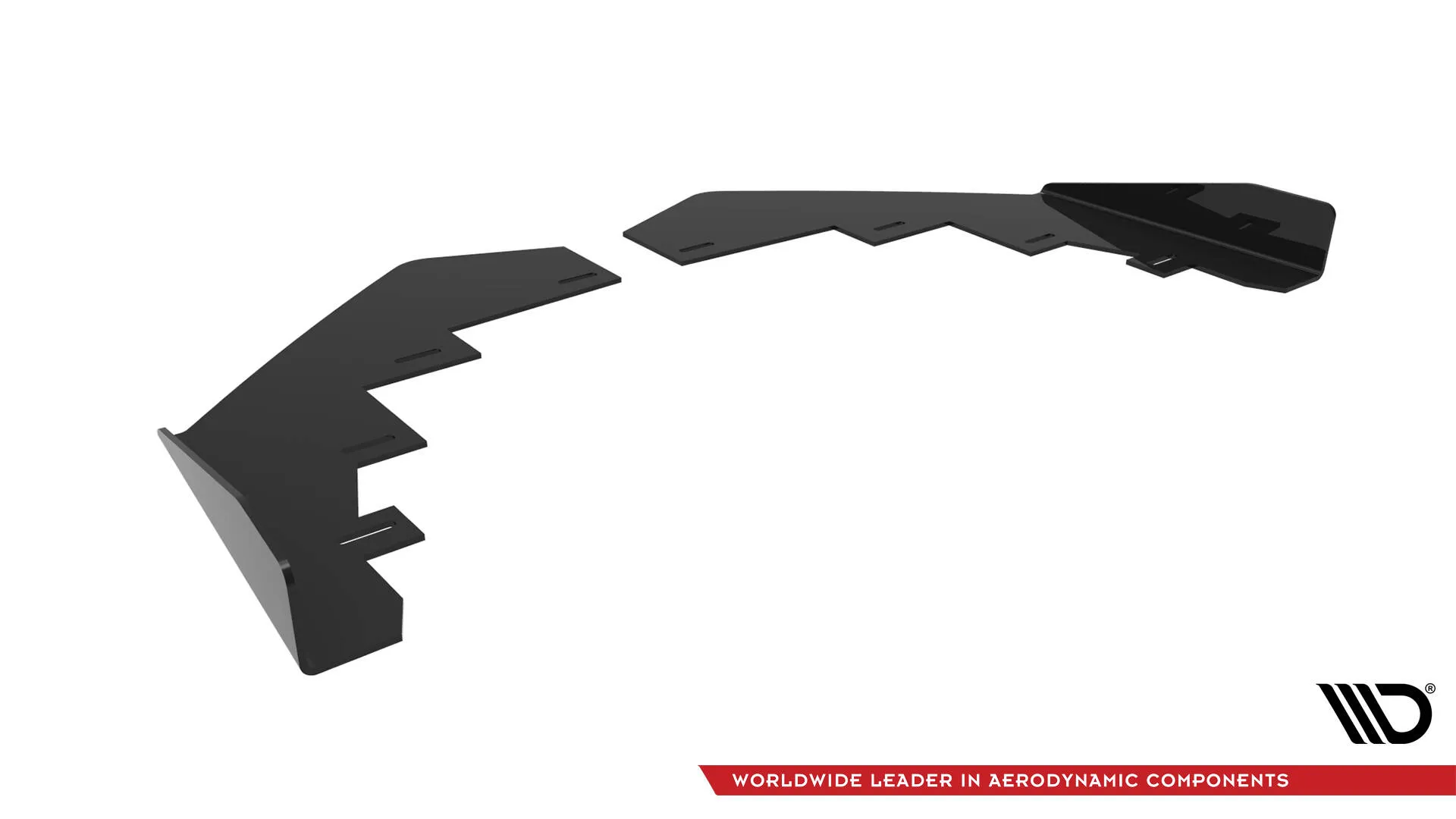 Frontsplitter-flopper BMW 2 Coupe (G42) M-Pack 2021 -> | Glossy Black Edition – bilde 5