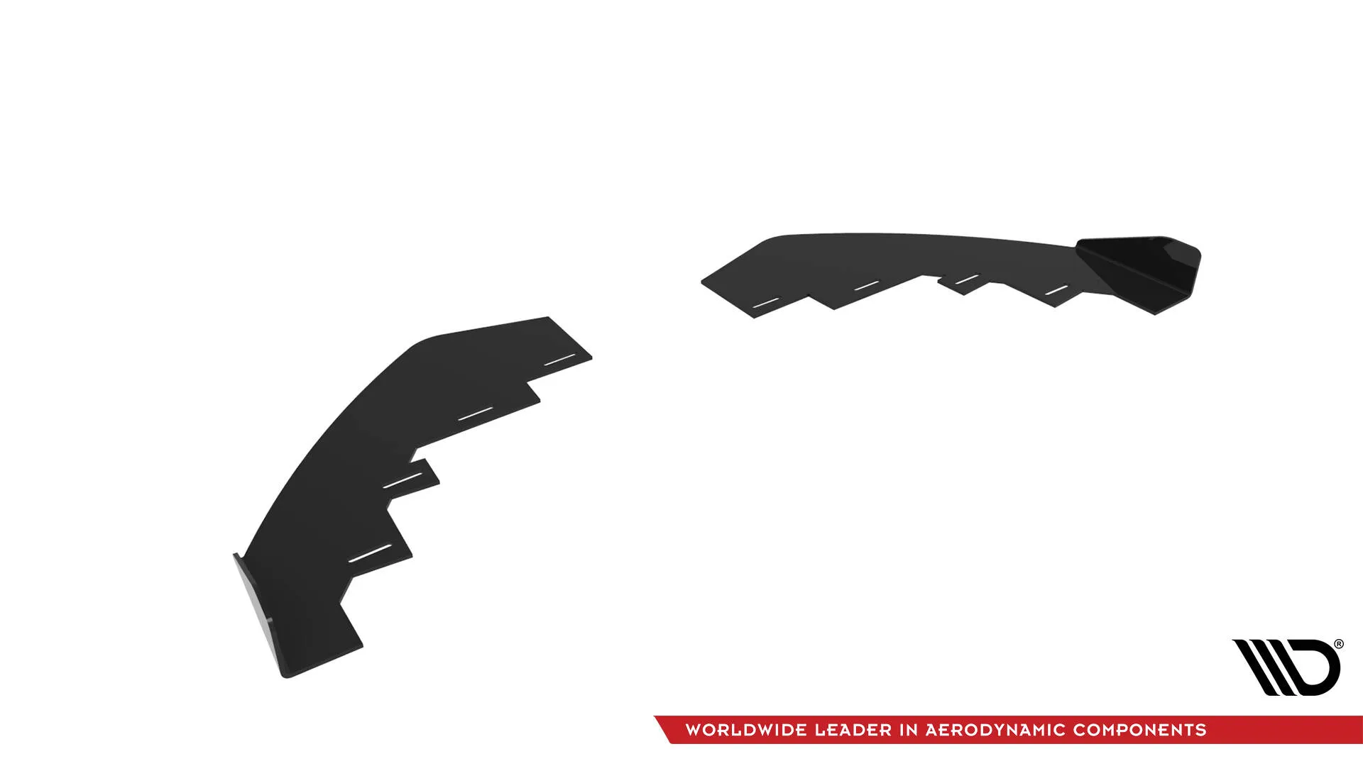 Frontsplitter-flopper BMW 4 Coupe (F32) M-Pakke 2013 - 2020 | Glossy Black Edition – bilde 5