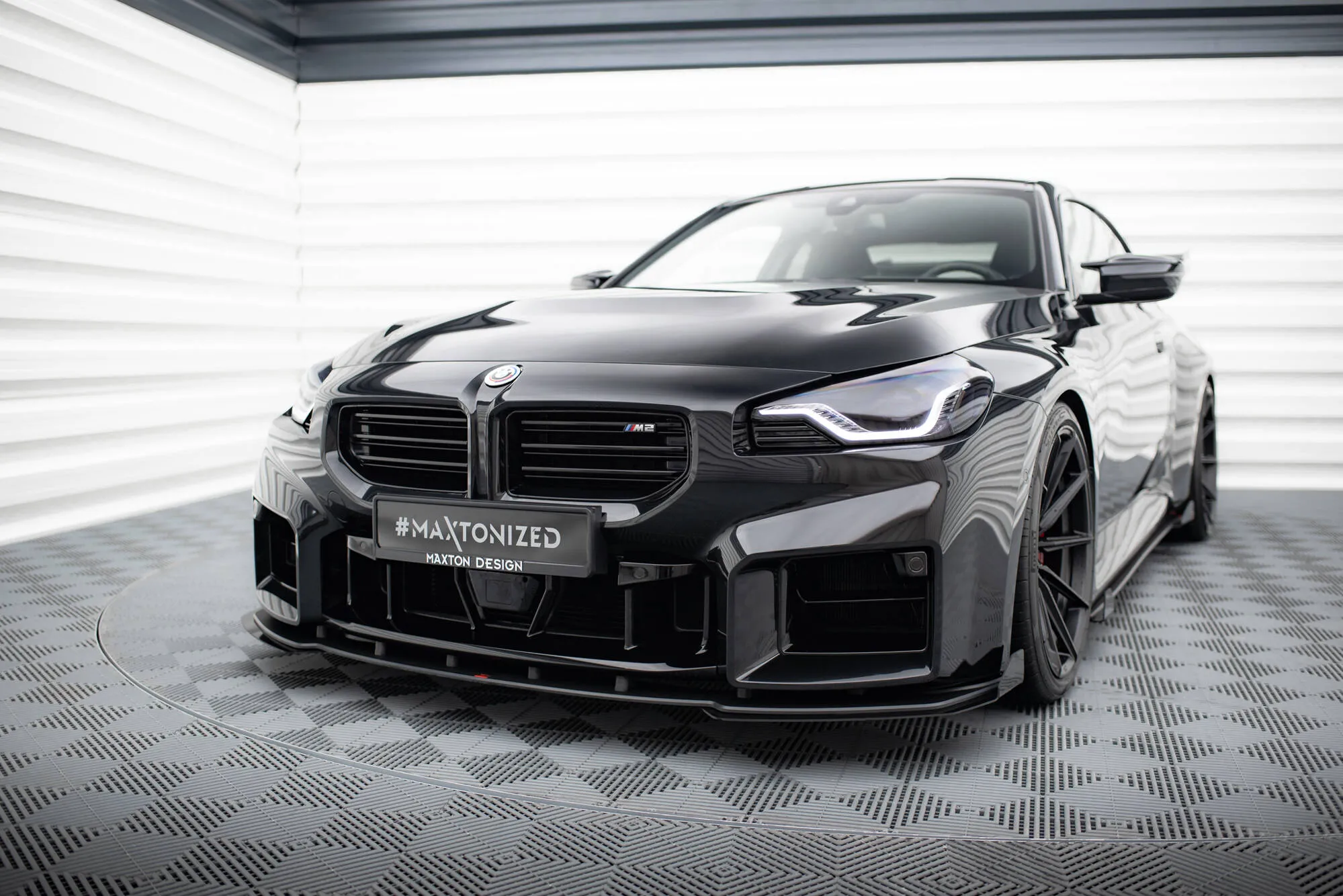 Frontsplitter-flopper BMW M2 Coupe (G87) 2023 - > | Glossy Black Edition – bilde 2