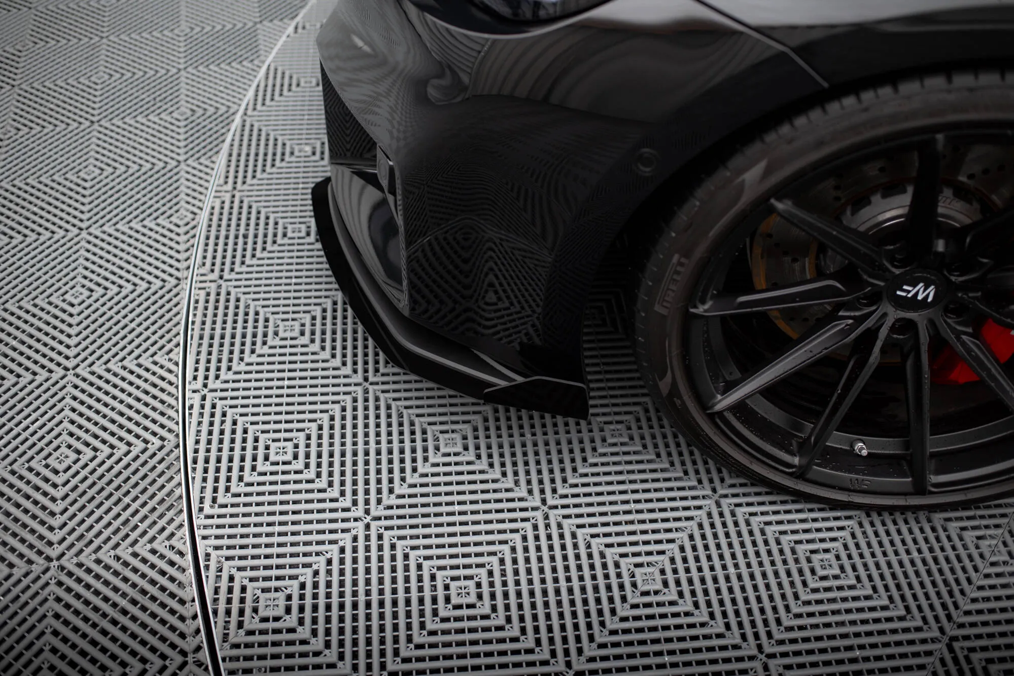 Frontsplitter-flopper BMW M2 Coupe (G87) 2023 - > | Glossy Black Edition – bilde 3