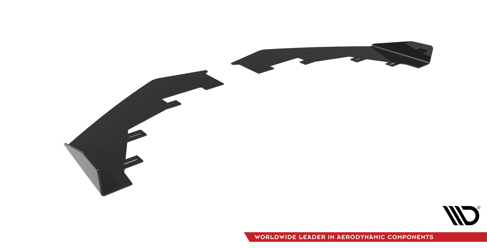 Frontsplitter-flopper BMW M2 (F87) 2015 - 2021 | Glossy Black Edition – bilde 2
