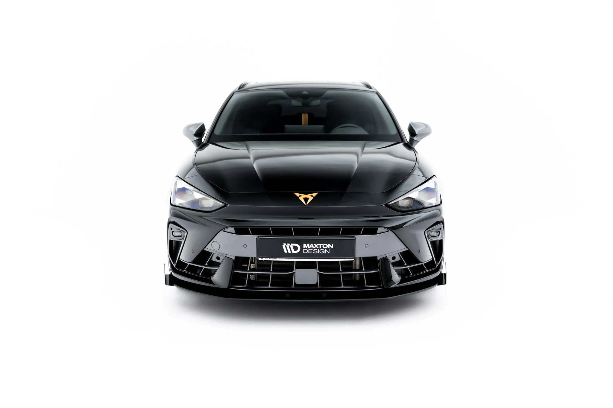 Frontsplitter-flopper Cupra Leon 2020-2026 | Glossy Black Edition – bilde 2