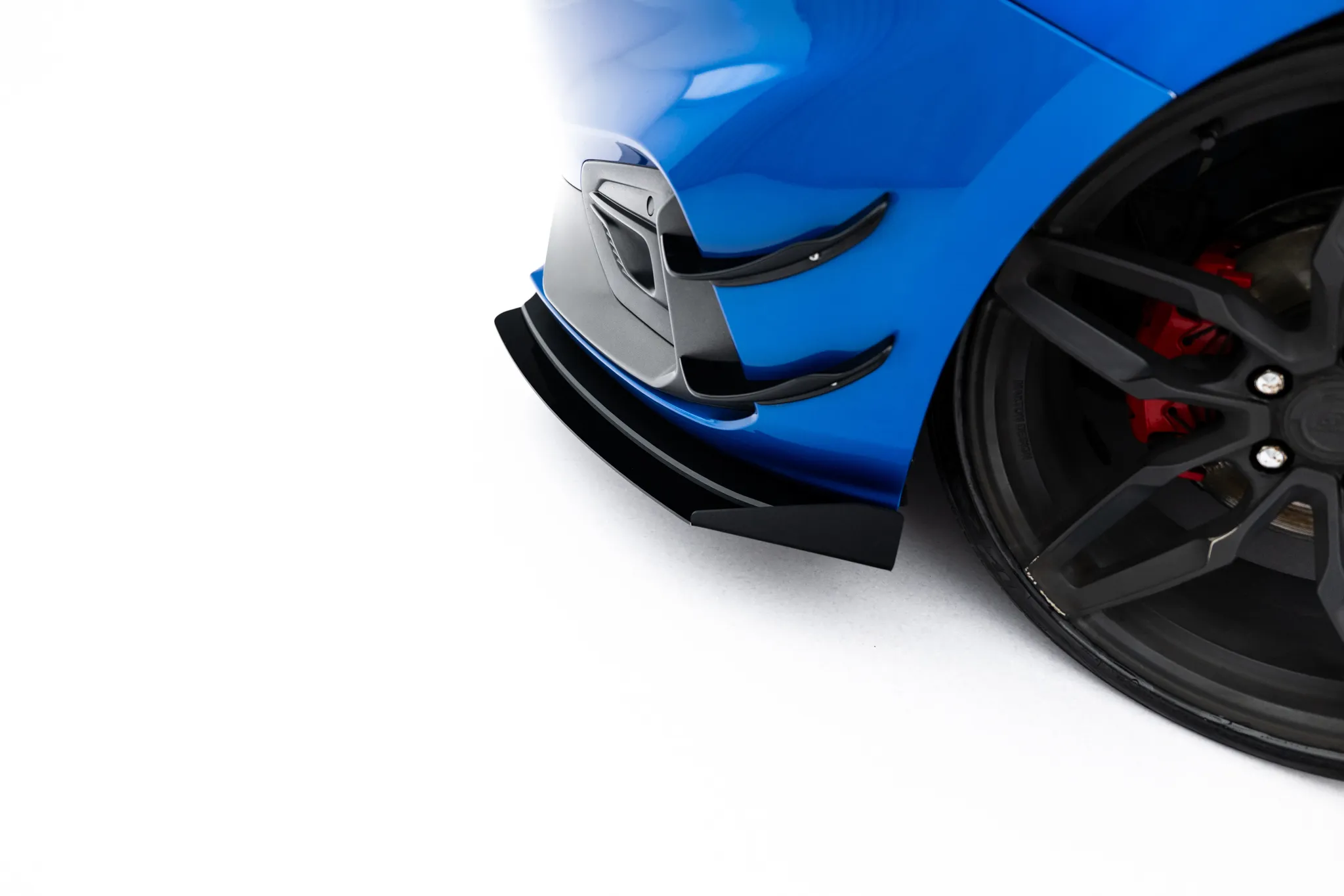 Frontsplitter-flopper Ford Focus IV ST 2018 -> | Glossy Black Edition – bilde 3