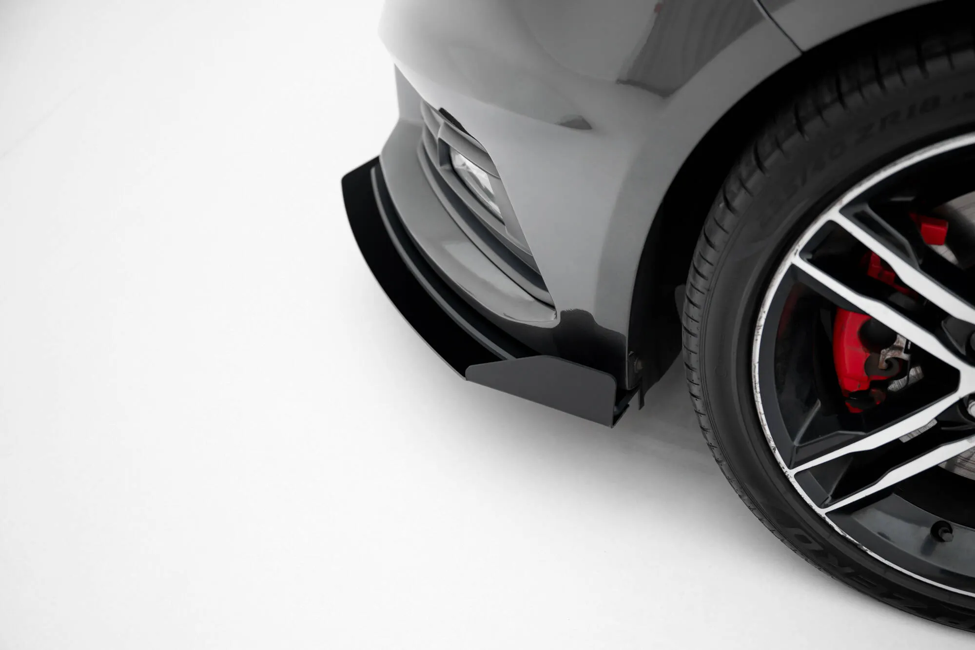 Frontsplitter-flopper Ford Focus ST III Facelift 2015 - 2018 | Glossy Black Edition – bilde 4