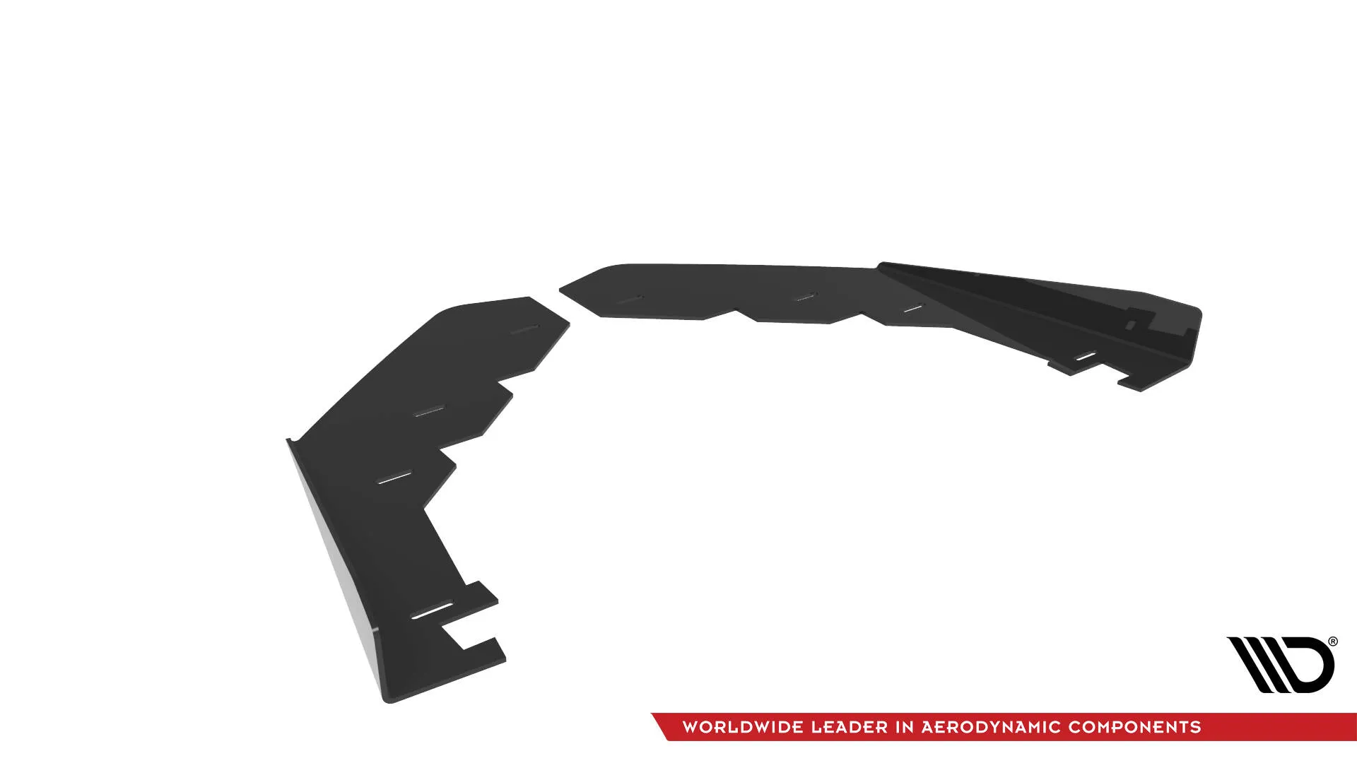 Frontsplitter-flopper Ford Mustang GT VII 2023 -> | Glossy Black Edition – bilde 4