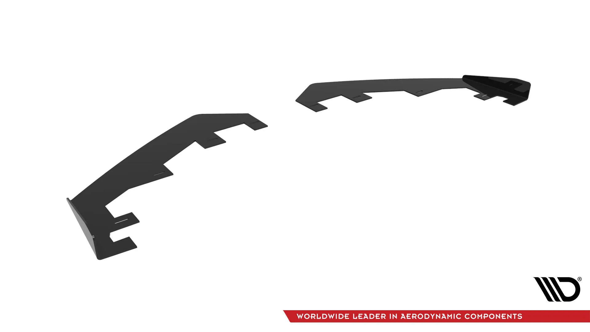 Frontsplitter-flopper Honda Civic mk10 2017 - 2022 | Glossy Black Edition – bilde 6