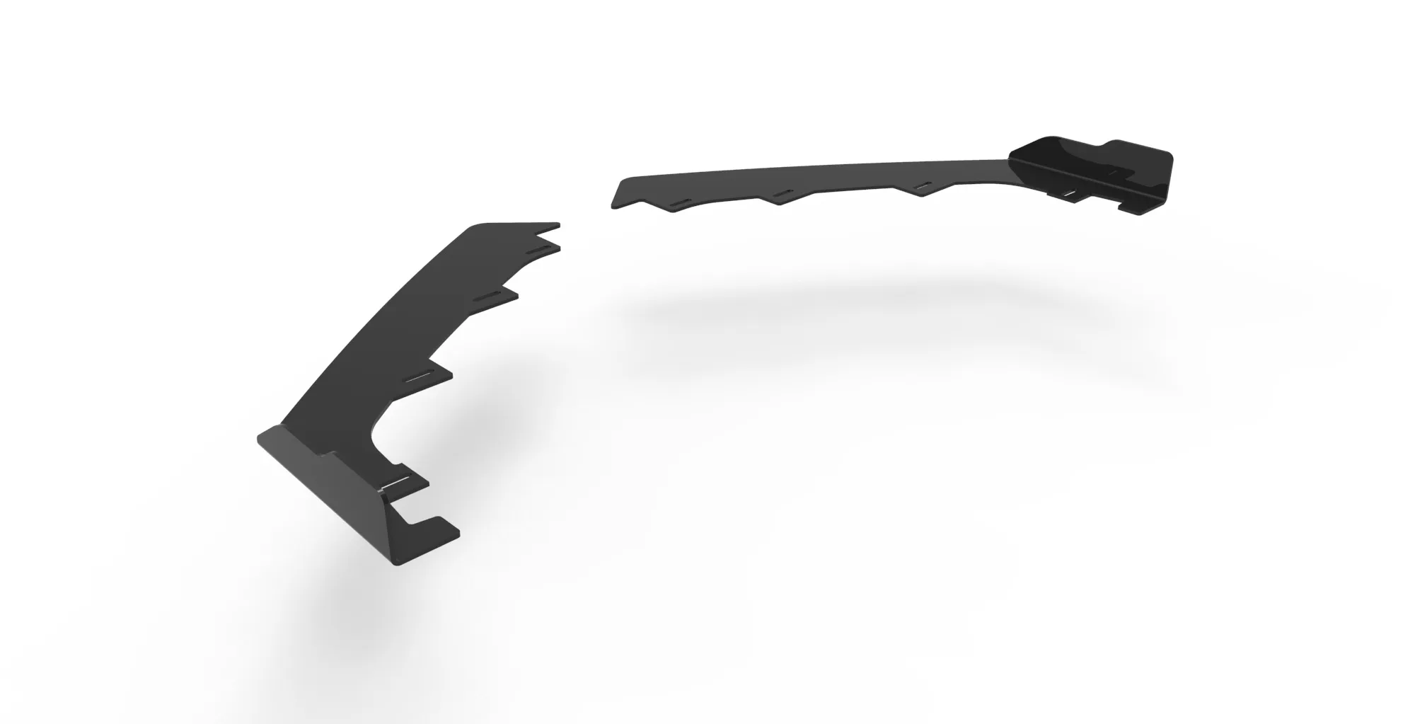 Frontsplitter-flopper Hyundai i20 III N 2020 - 2023 | Glossy Black Edition – bilde 5