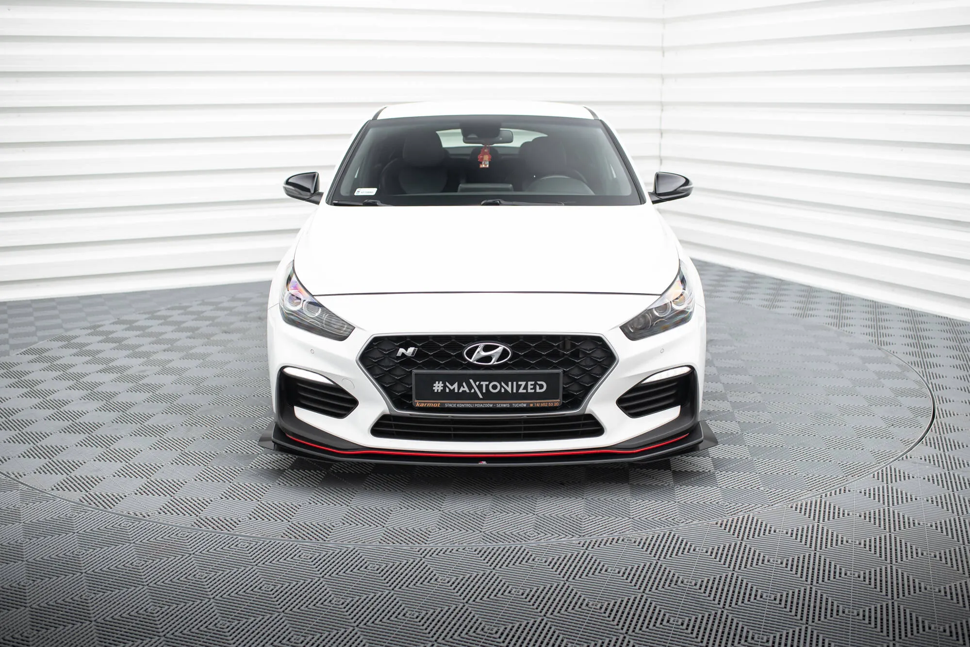 Frontsplitter-flopper Hyundai i30 III N / i30 III Fastback 2017-2020 | Glossy Black Edition – bilde 2