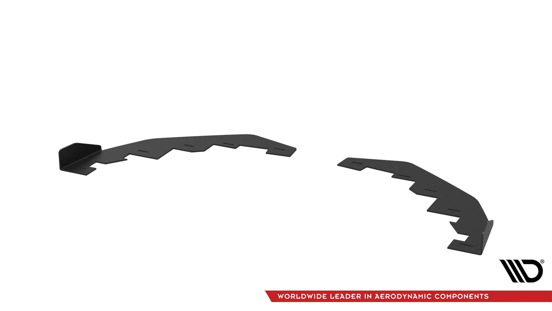 Frontsplitter-flopper Kia Stinger GT / GT-Line 2017 - 2023 | Glossy Black Edition – bilde 5