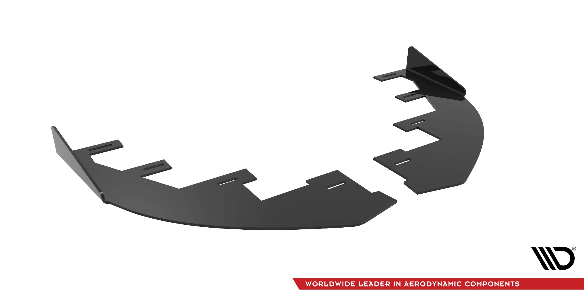 Frontsplitter-flopper Mazda 3 MPS I 2006-2009 | Glossy Black Edition – bilde 2