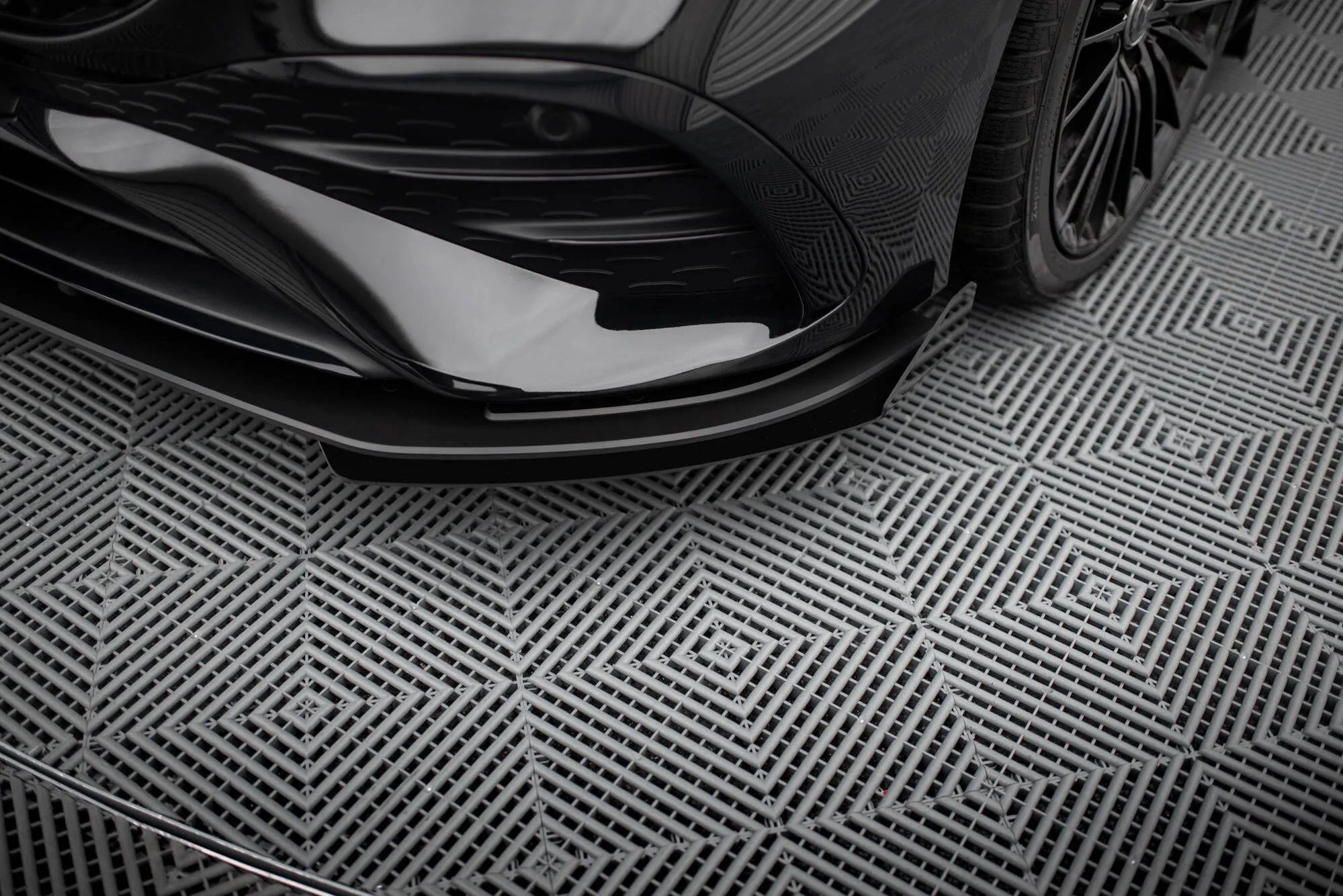Frontsplitter-flopper Mercedes-AMG A35 (W177) facelift 2023 - > | Glossy Black Edition