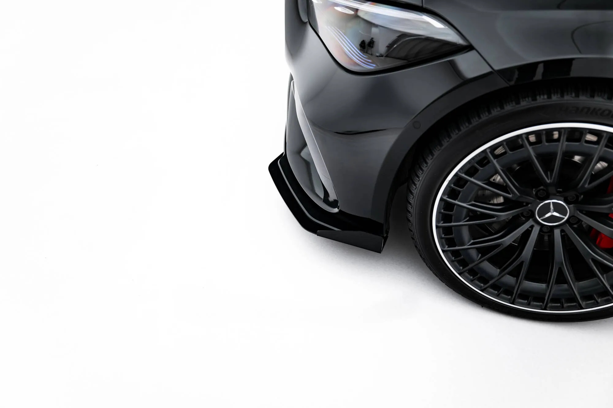 Frontsplitter-flopper Mercedes-AMG Cle 53 (C236) 2023 -> | Glossy Black Edition – bilde 5