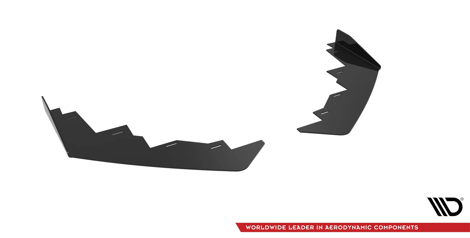 Frontsplitter-flopper Peugeot 208 GT II 2019 - 2023 | Glossy Black Edition – bilde 3