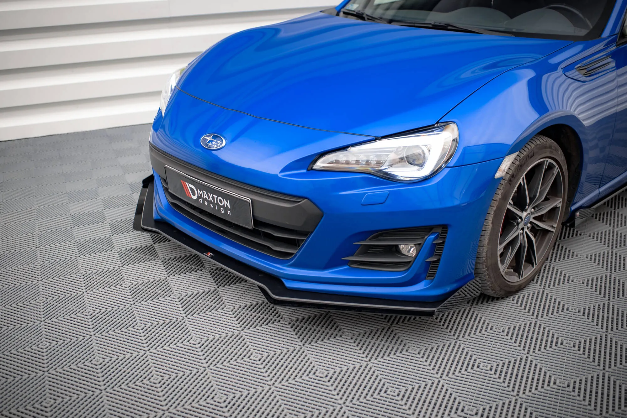 Frontsplitter-flopper Subaru Brz I Facelift 2017-2020 | Glossy Black Edition
