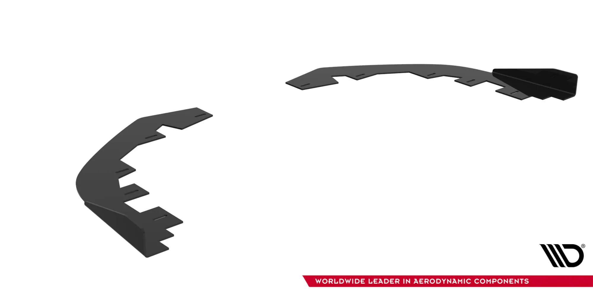 Frontsplitter-flopper Subaru Impreza WRX STI III Facelift 2010 - 2014 | Glossy Black Edition – bilde 6