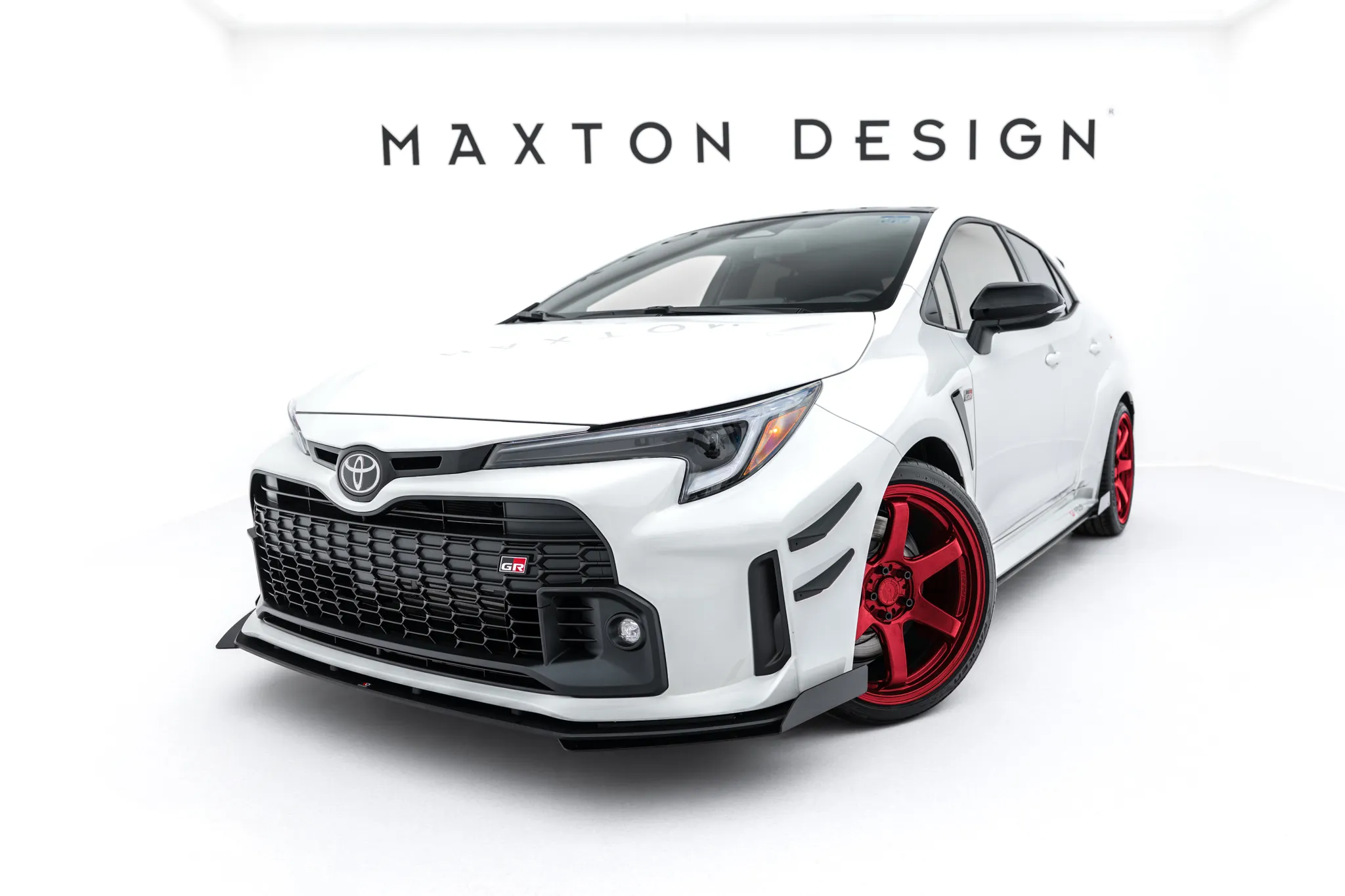 Frontsplitter-flopper Toyota GR Corolla XII 2022 - 2024 | Glossy Black Edition – bilde 2