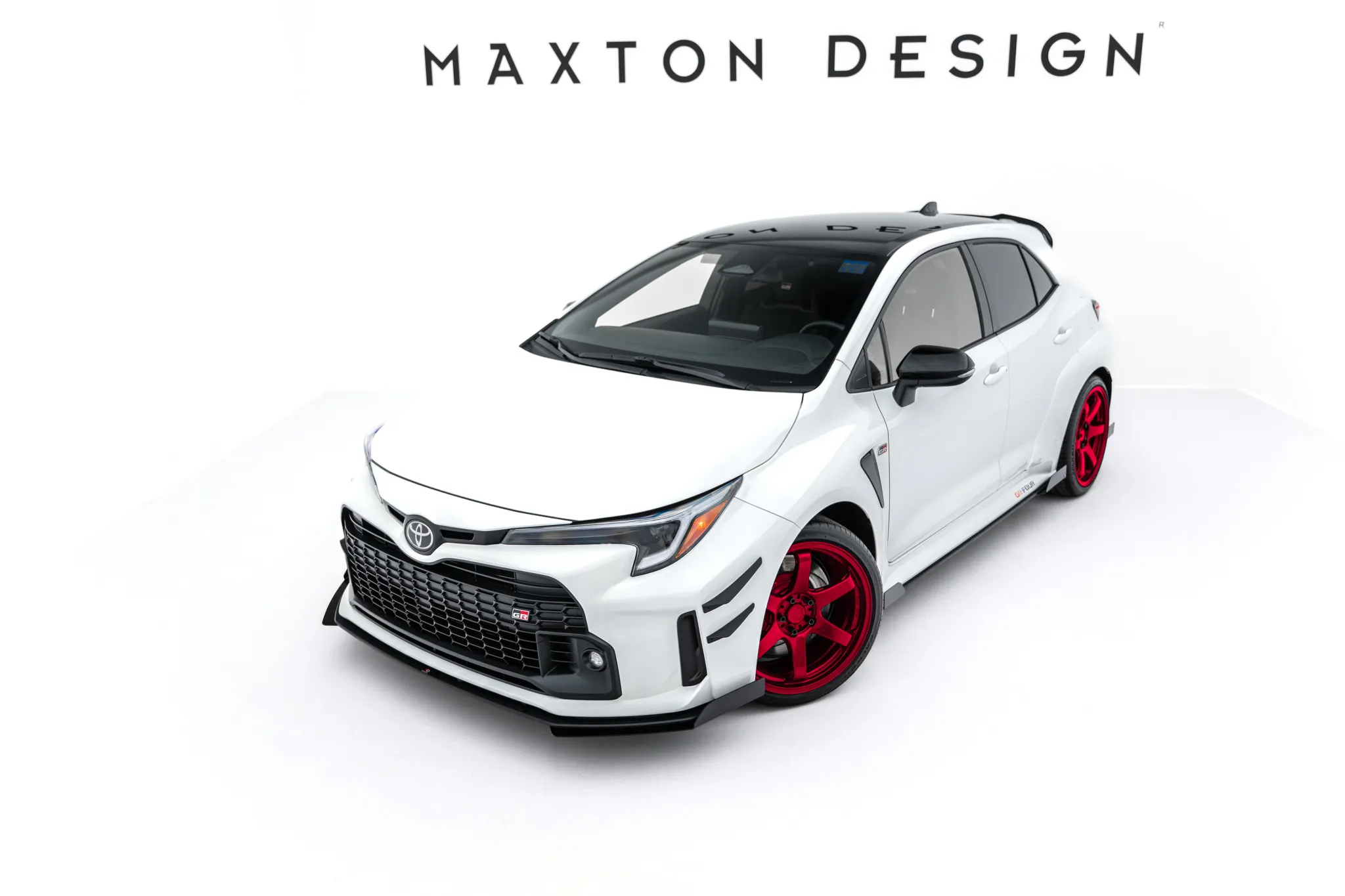Frontsplitter-flopper Toyota GR Corolla XII 2022 - 2024 | Glossy Black Edition – bilde 3