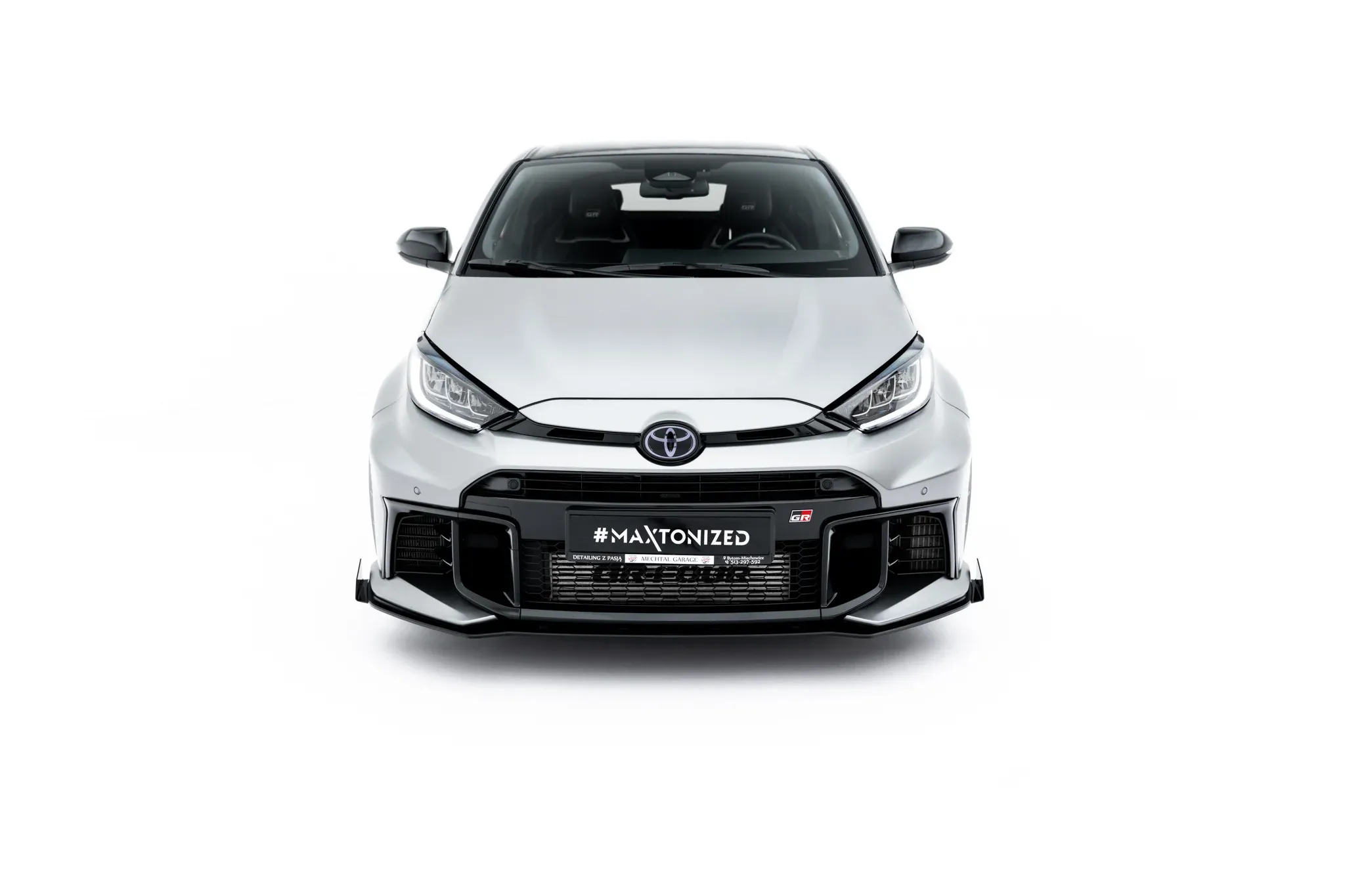 Frontsplitter-flopper Toyota GR Yaris IV Facelift 2024 -> | Glossy Black Edition – bilde 3