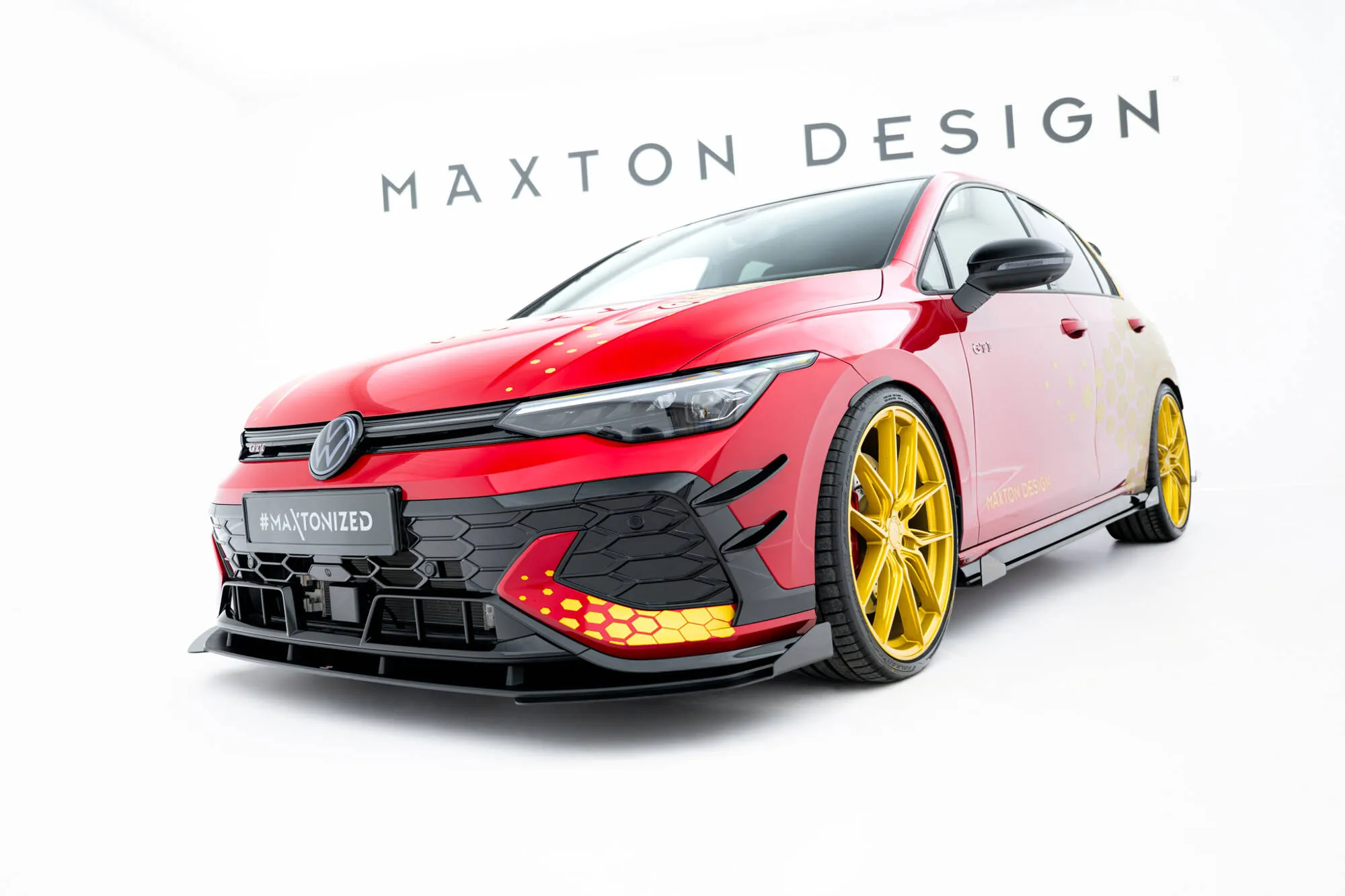 Frontsplitter-flopper VW Golf GTI Clubsport VIII Facelift 2024 -> | Glossy Black Edition – bilde 5
