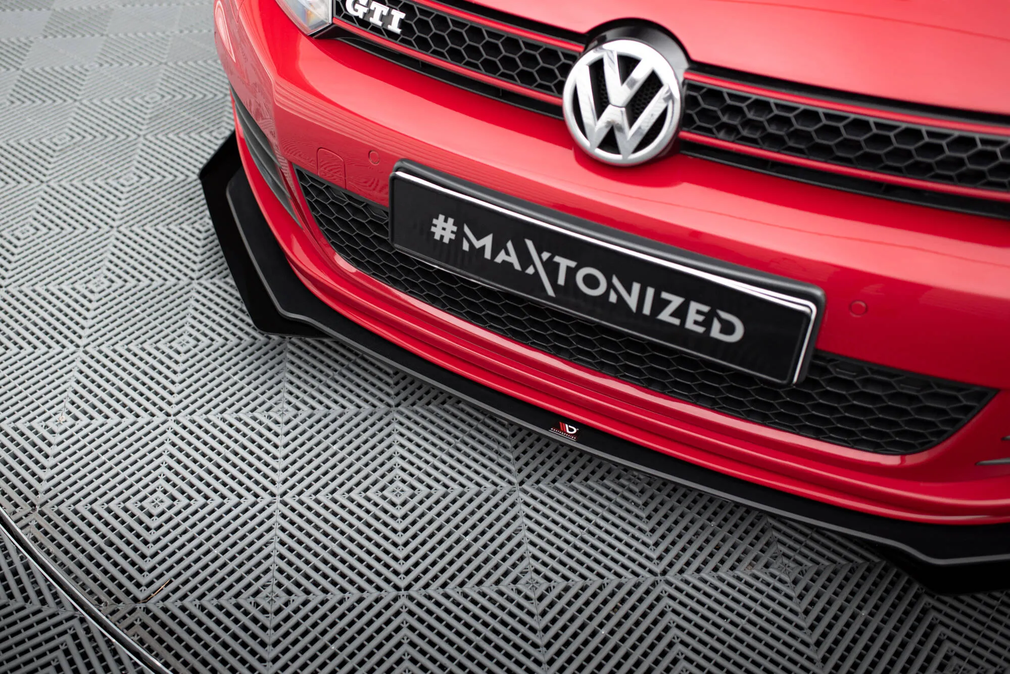 Frontsplitter-flopper VW Golf VI GTI 2008-2012 | Glossy Black Edition – bilde 3