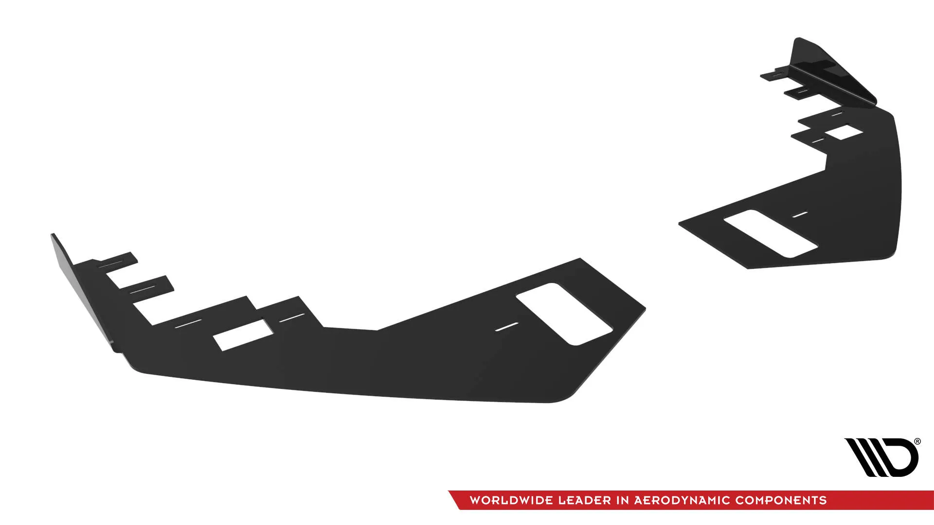 Frontsplitter-flopper VW Jetta Gli VII 2019 - 2021 | Glossy Black Edition – bilde 2