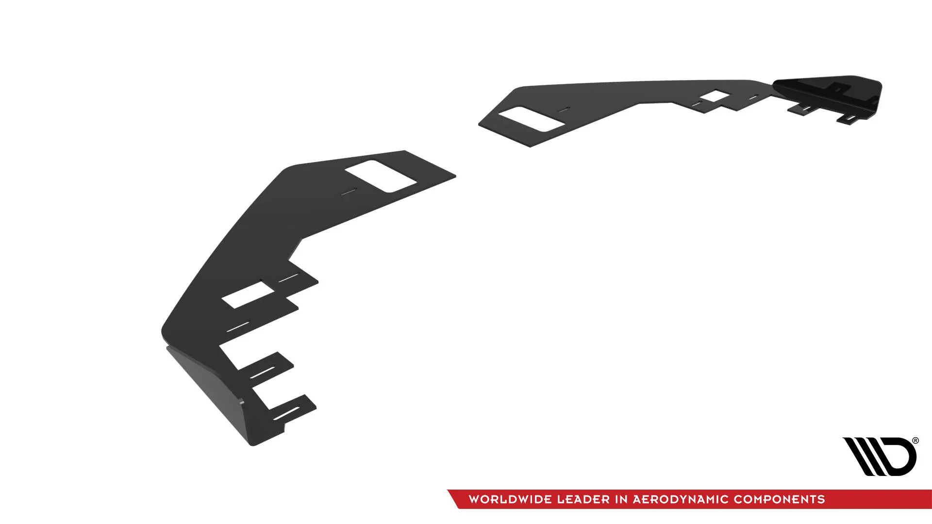 Frontsplitter-flopper VW Jetta Gli VII 2019 - 2021 | Glossy Black Edition – bilde 3