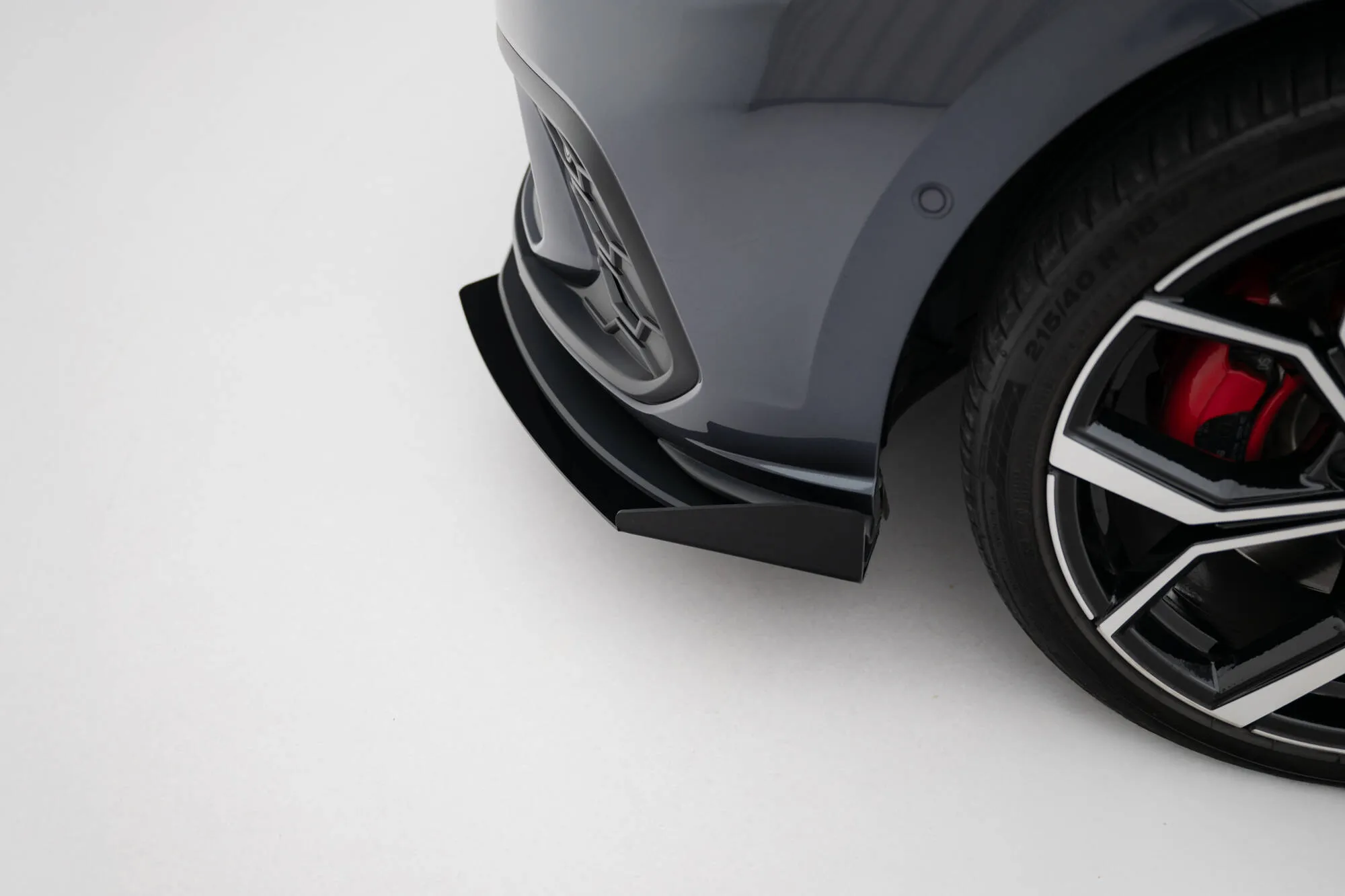 Frontsplitter-flopper VW Polo GTI VI Facelift 2021 -> | Glossy Black Edition – bilde 3