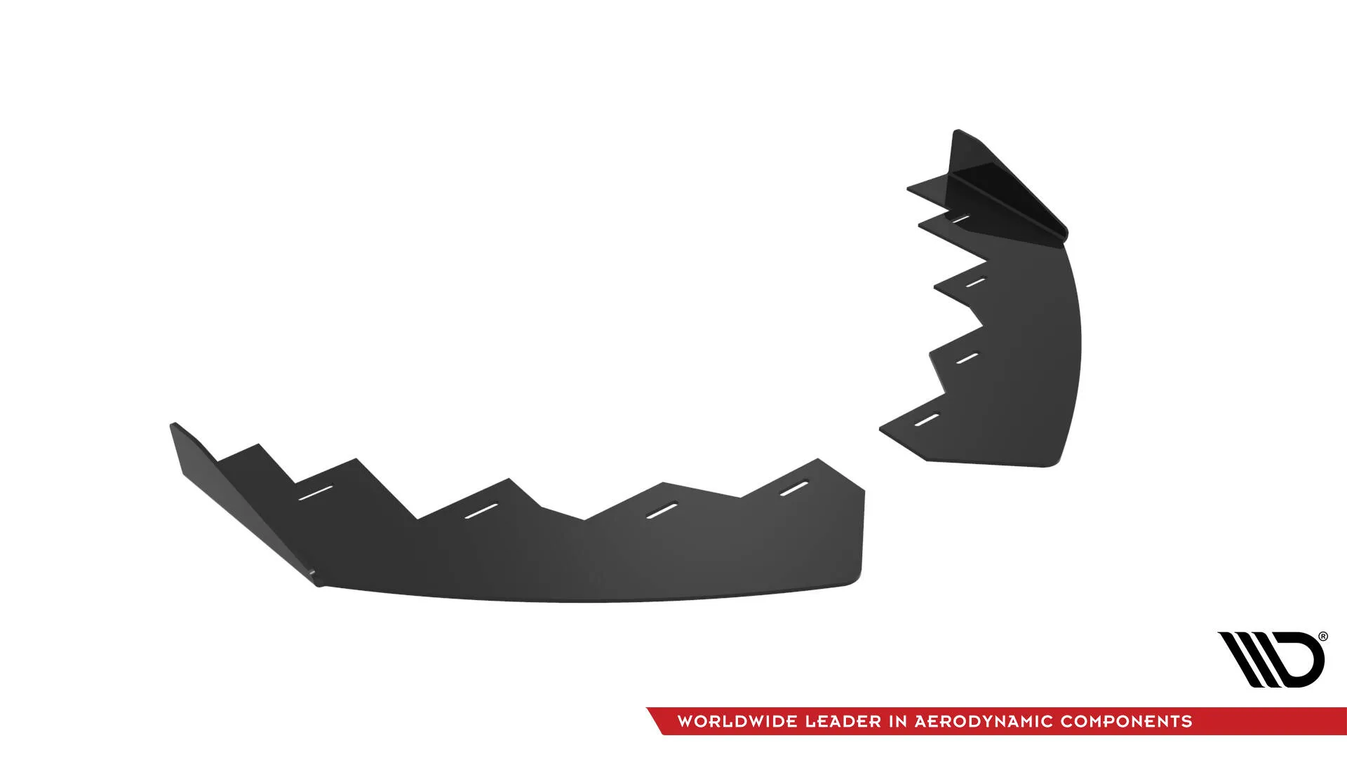 Frontsplitter-flopper VW Polo GTI VI Facelift 2021 -> | Glossy Black Edition – bilde 4