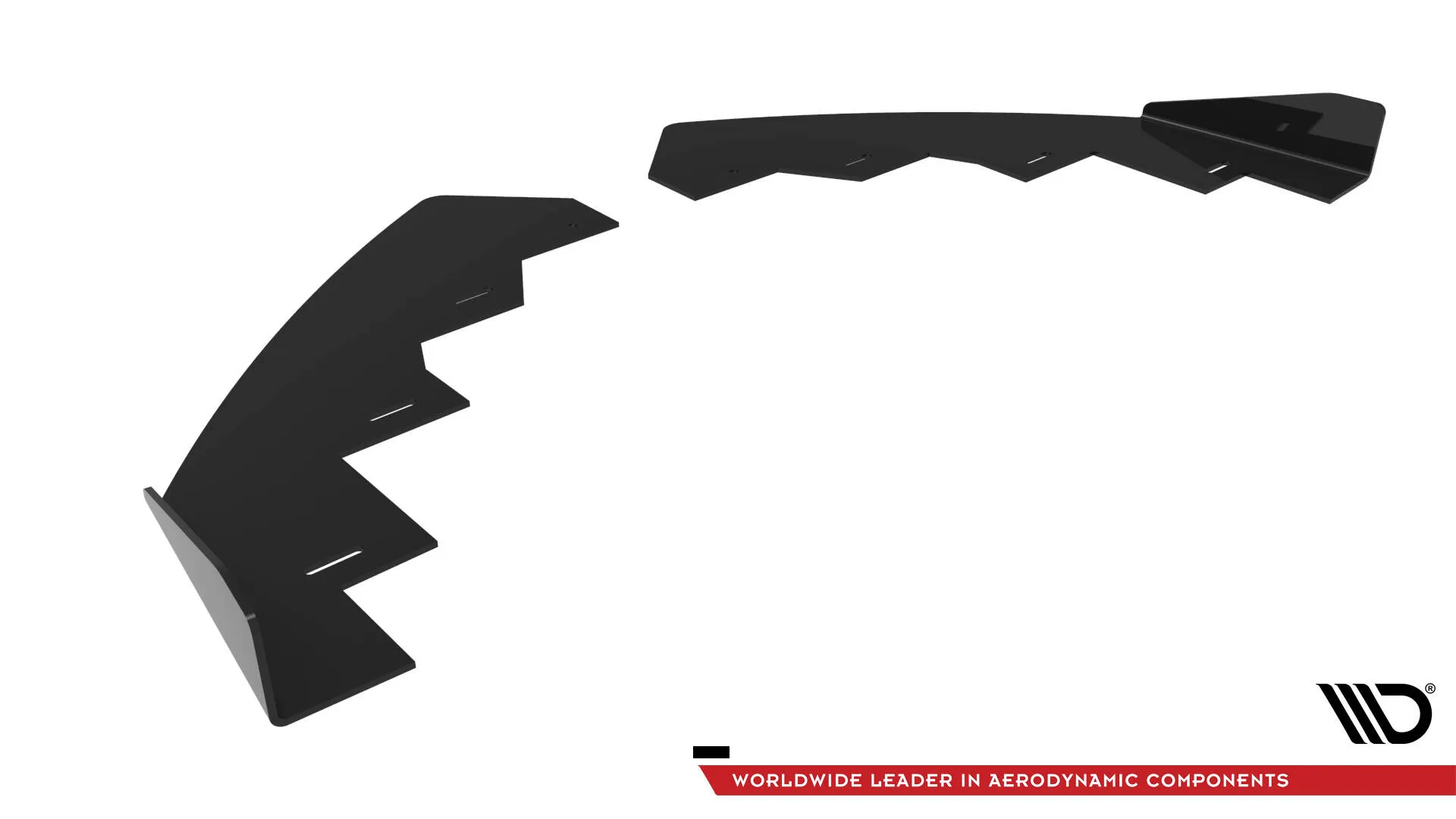 Frontsplitter-flopper VW Polo GTI VI Facelift 2021 -> | Glossy Black Edition – bilde 5