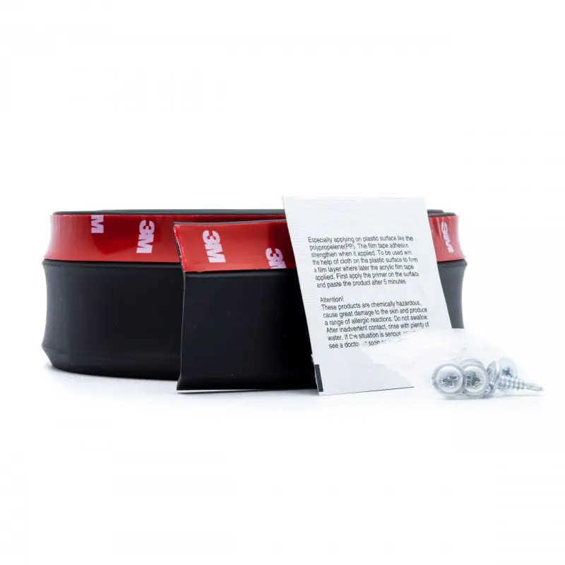 Frontspoiler 3M Teip Svart Matt (Premium) – bilde 5