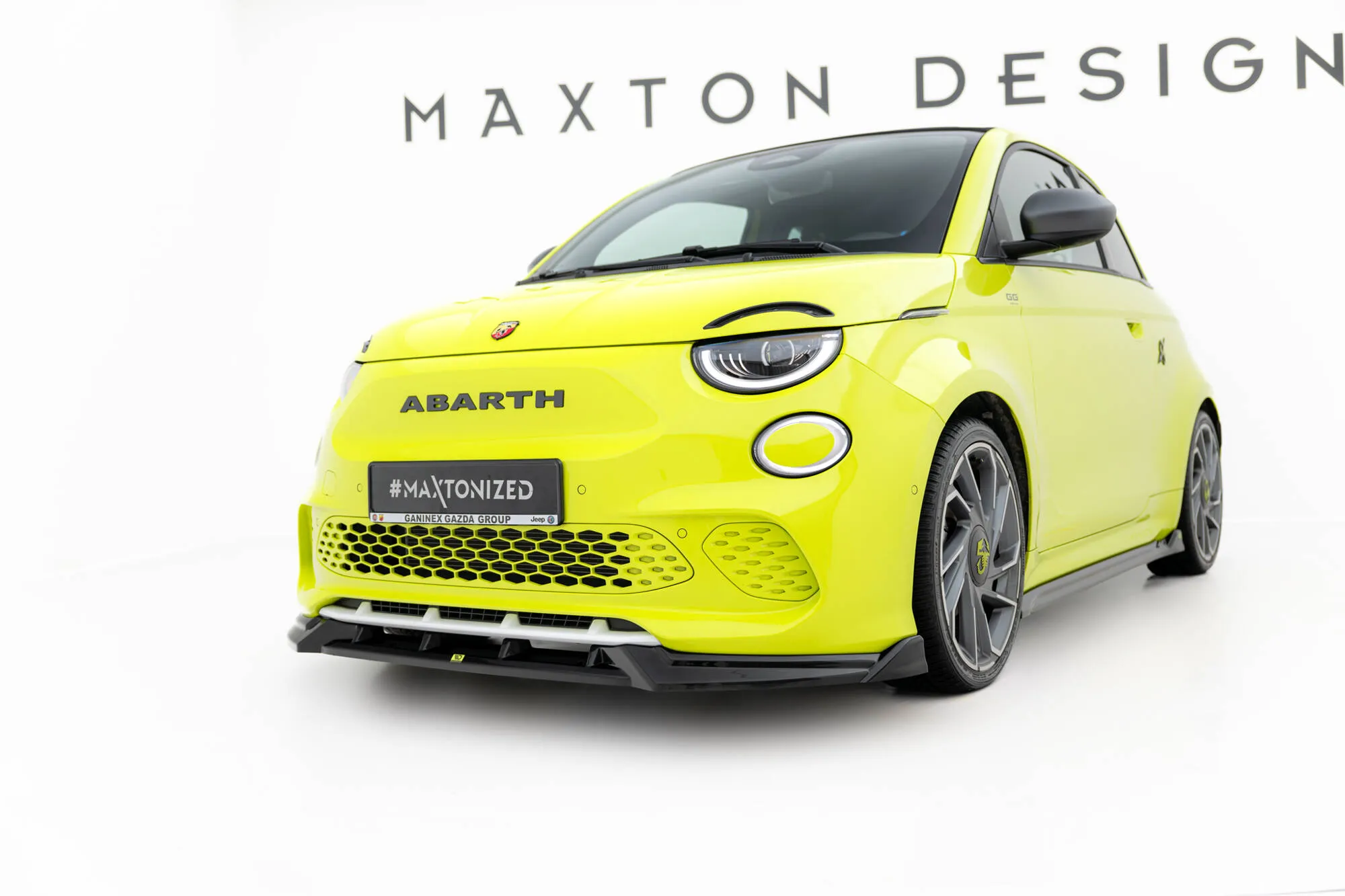 Frontspoiler Abarth 500e 2023 -> | Glossy Black Edition