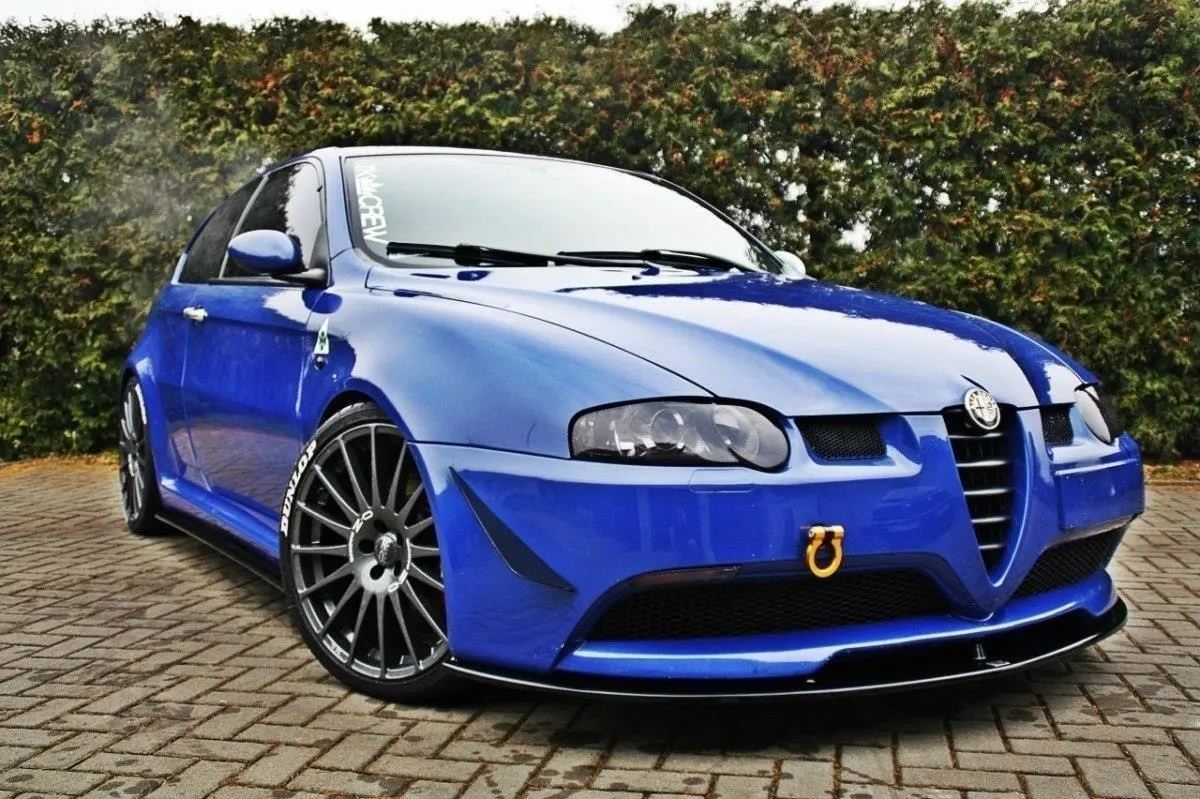 Frontspoiler Alfa Romeo 147 GTA 2002-2010 | Glossy Black Edition