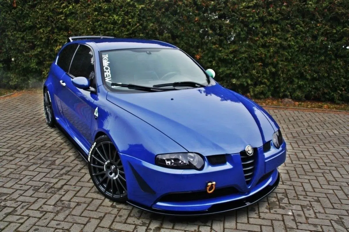 Frontspoiler Alfa Romeo 147 GTA 2002-2010 | Glossy Black Edition – bilde 2