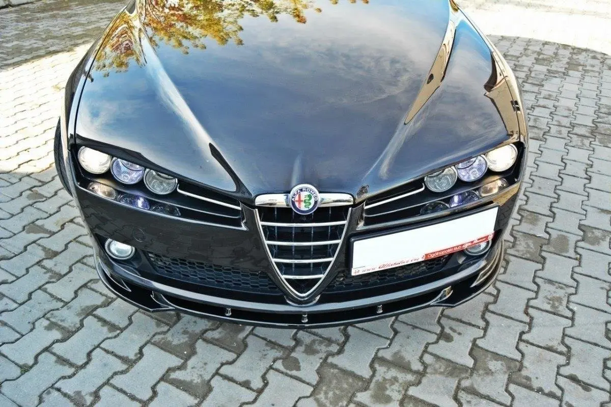 Frontspoiler Alfa Romeo 159 2005-2011 | V.1 Glossy Black Edition – bilde 2
