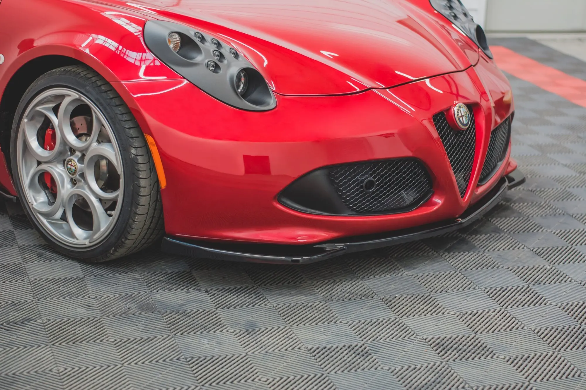 Frontspoiler Alfa Romeo 4C 2013-2017 | Glossy Black Edition