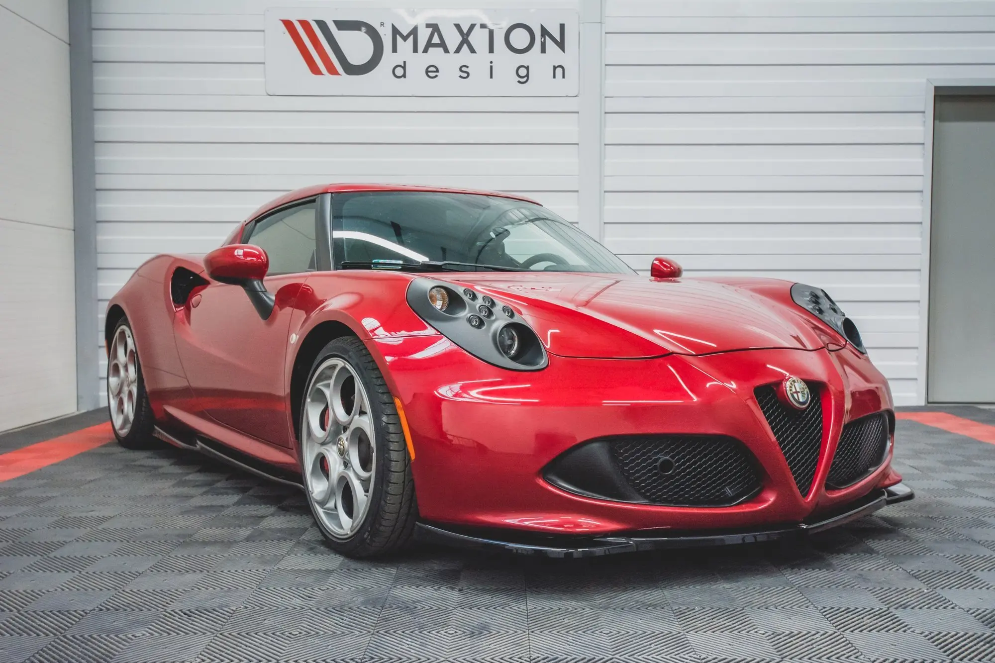 Frontspoiler Alfa Romeo 4C 2013-2017 | Glossy Black Edition – bilde 2