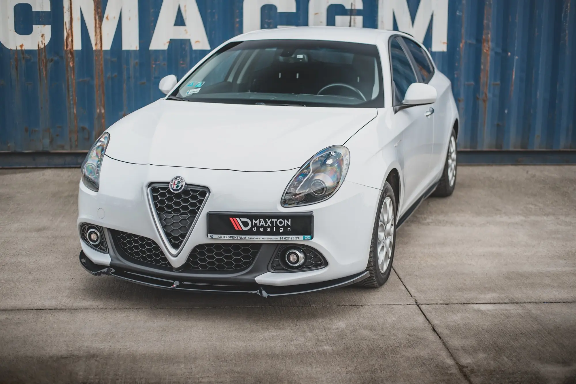 Frontspoiler Alfa Romeo Giulietta 2010 - 2020 | V.3 Glossy Black Edition Image 2