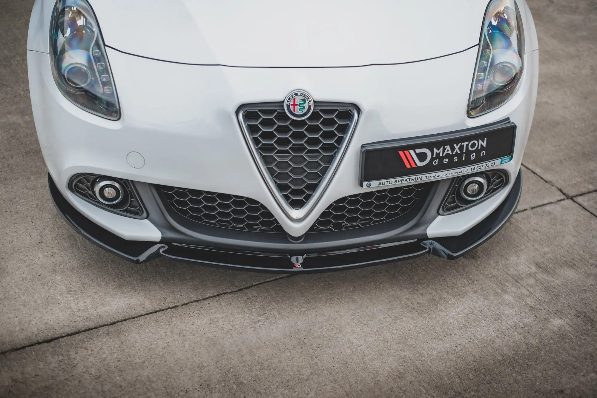 Frontspoiler Alfa Romeo Giulietta 2010 - 2020 | V.3 Glossy Black Edition Image 4