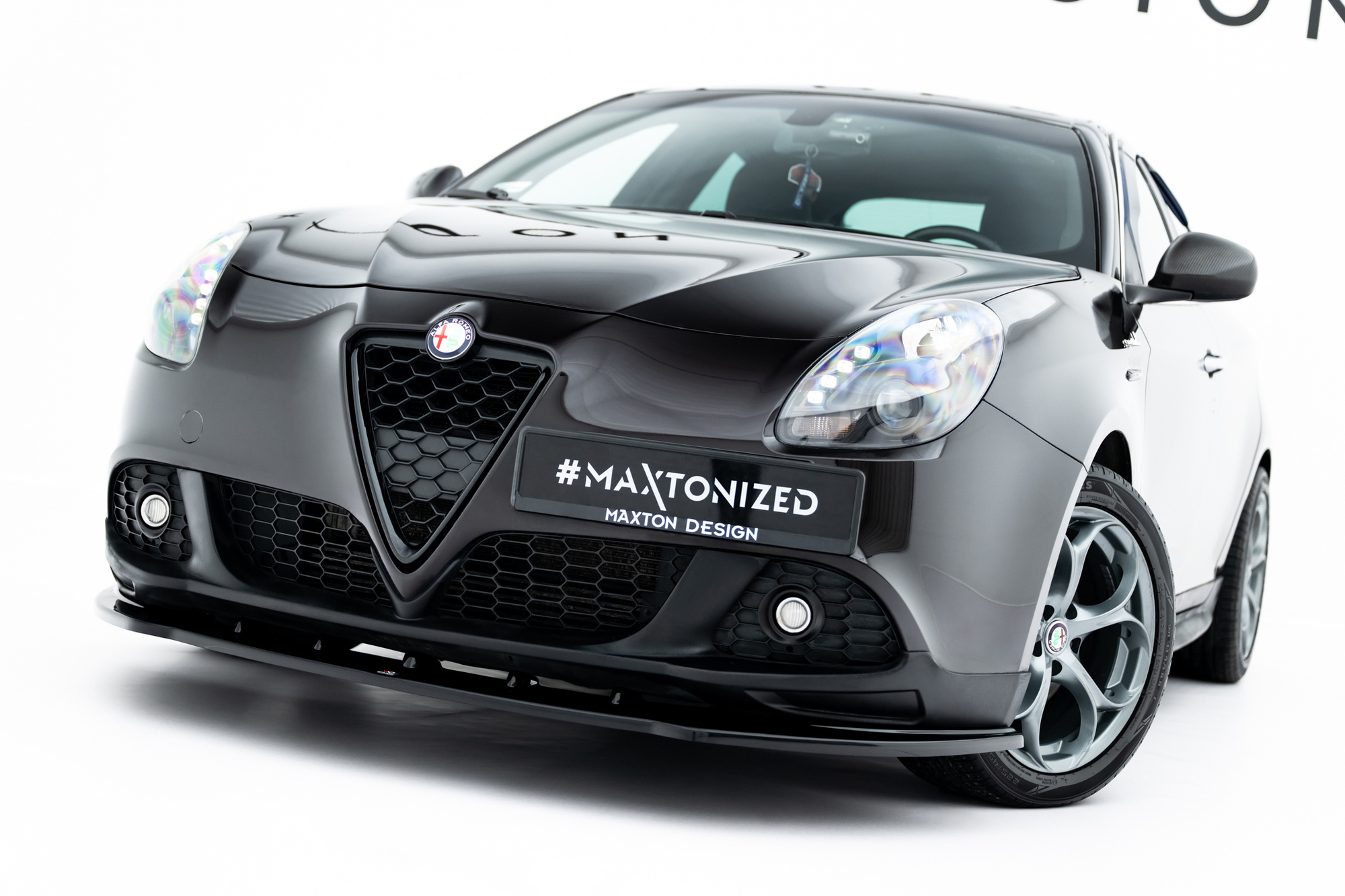 Frontspoiler Alfa Romeo Giulietta Zender 2010 - 2020 | Sport Glossy Black Edition