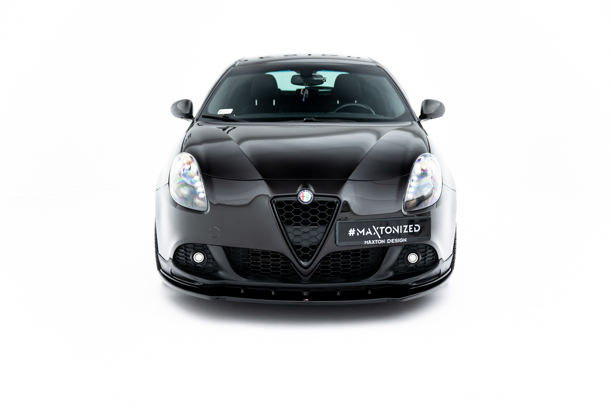 Frontspoiler Alfa Romeo Giulietta Zender 2010 - 2020 | Sport Glossy Black Edition – bilde 2