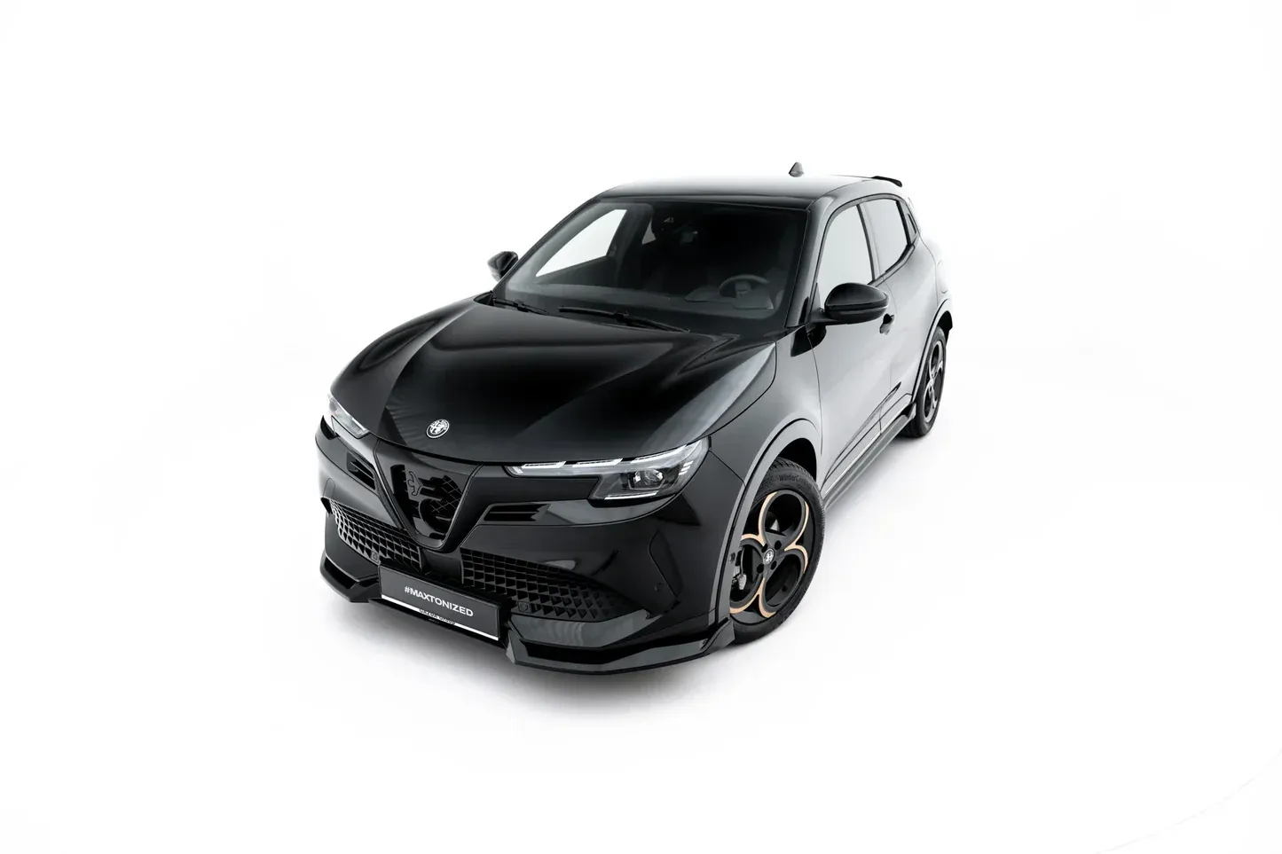 Frontspoiler Alfa Romeo Junior I 2024 -> | Glossy Black Edition