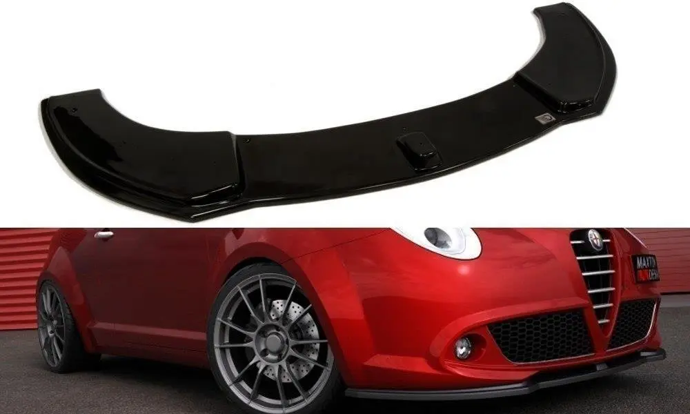Frontspoiler Alfa Romeo Mito 2008 - 2018 | Glossy Black Edition