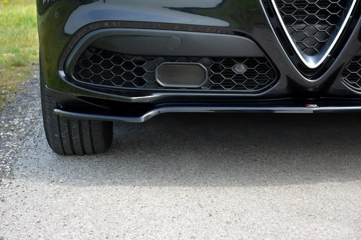 Frontspoiler Alfa Romeo Stelvio 2016 - 2025 | V.1 Glossy Black Edition – bilde 3