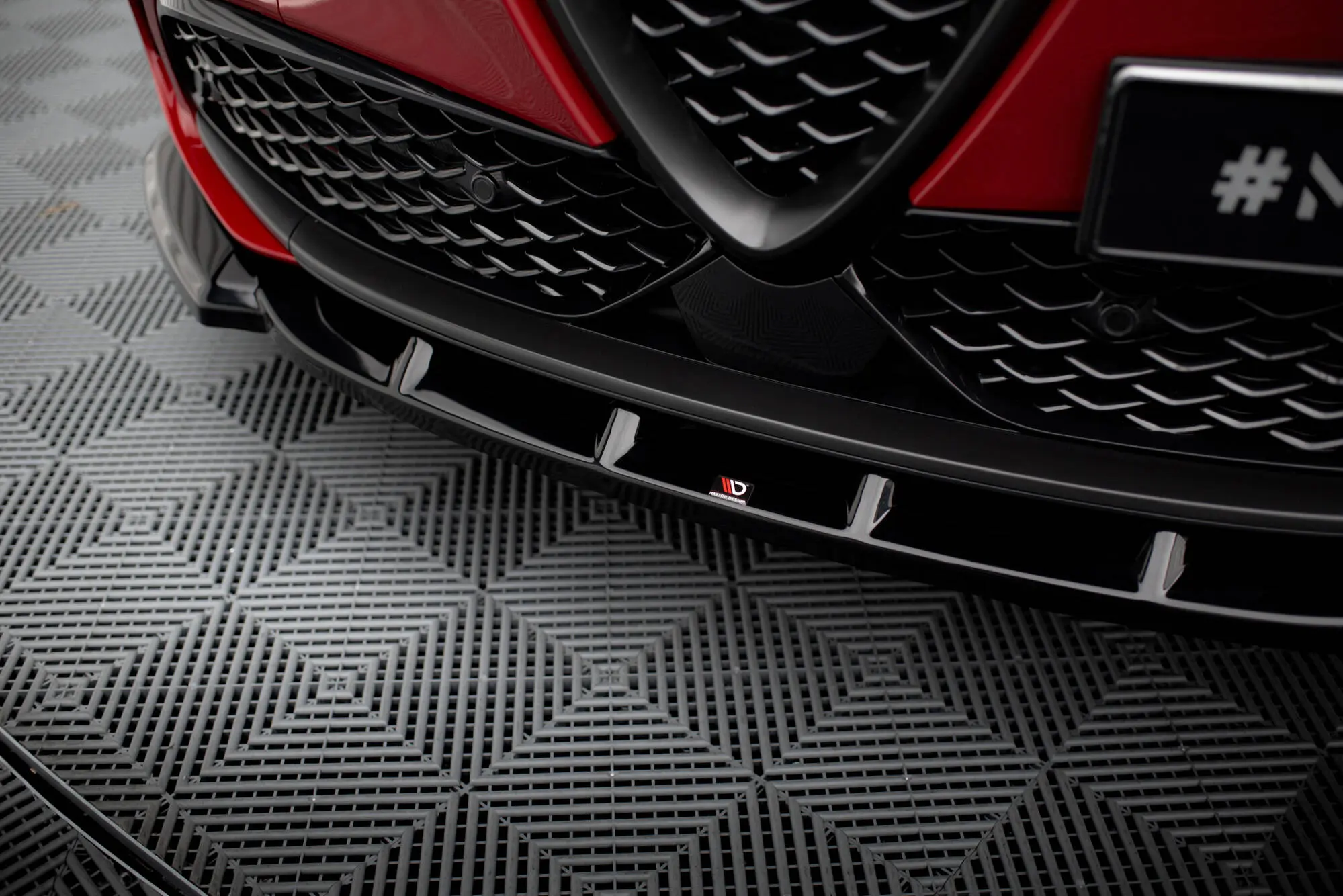 Frontspoiler Alfa Romeo Tonale 2022 - > | Glossy Black Edition V2