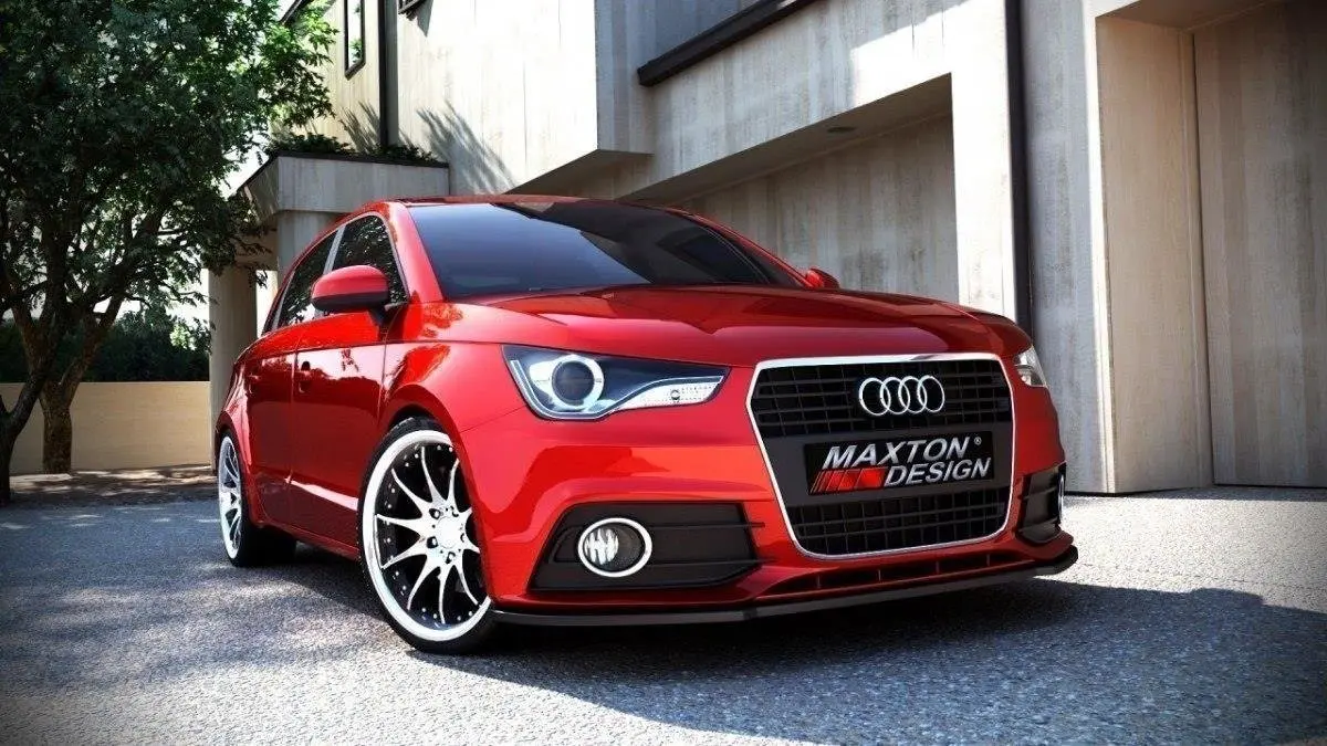 Frontspoiler Audi A1 8X 2010 - 2014 | Glossy Black Edition