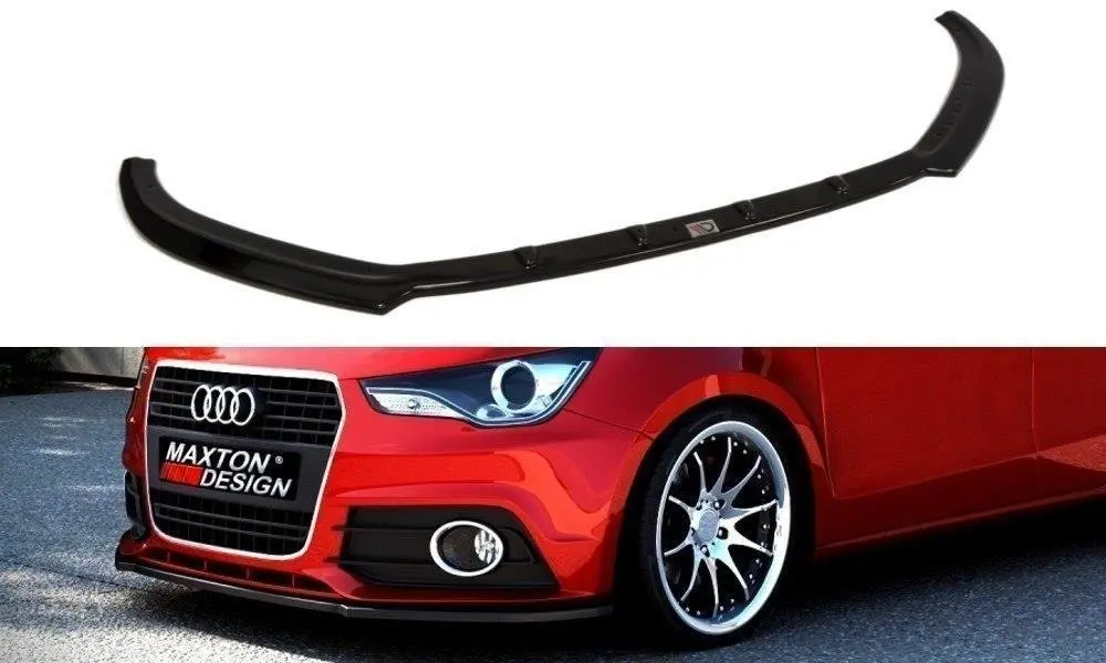 Frontspoiler Audi A1 8X 2010 - 2014 | Glossy Black Edition – bilde 2