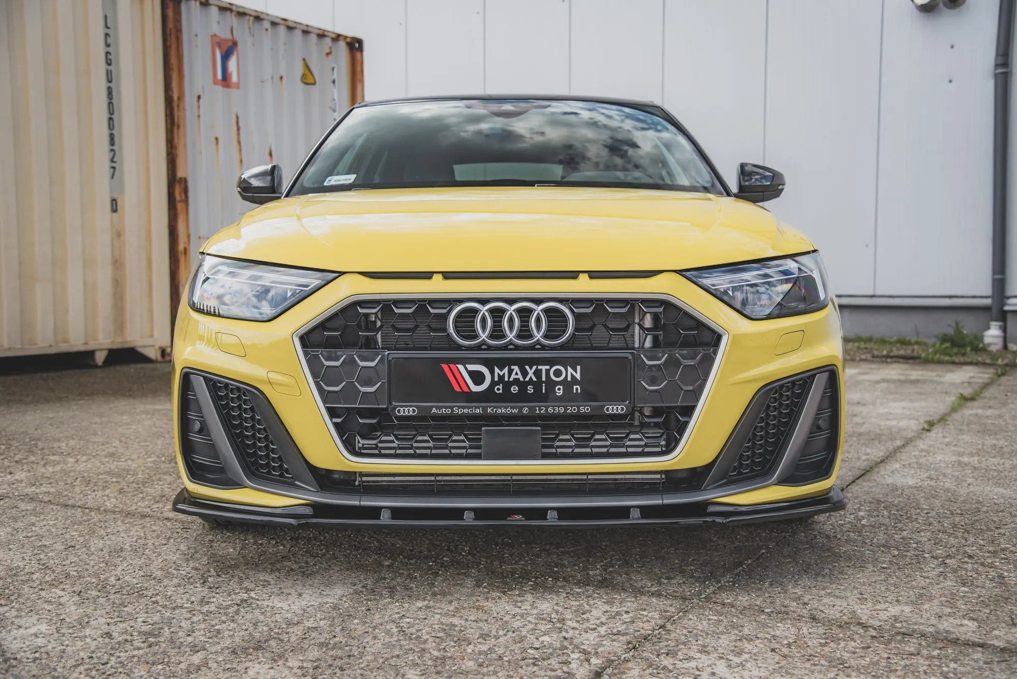 Frontspoiler Audi A1 GB S-Line 2018 -> | V.1 Glossy Black Edition – bilde 4
